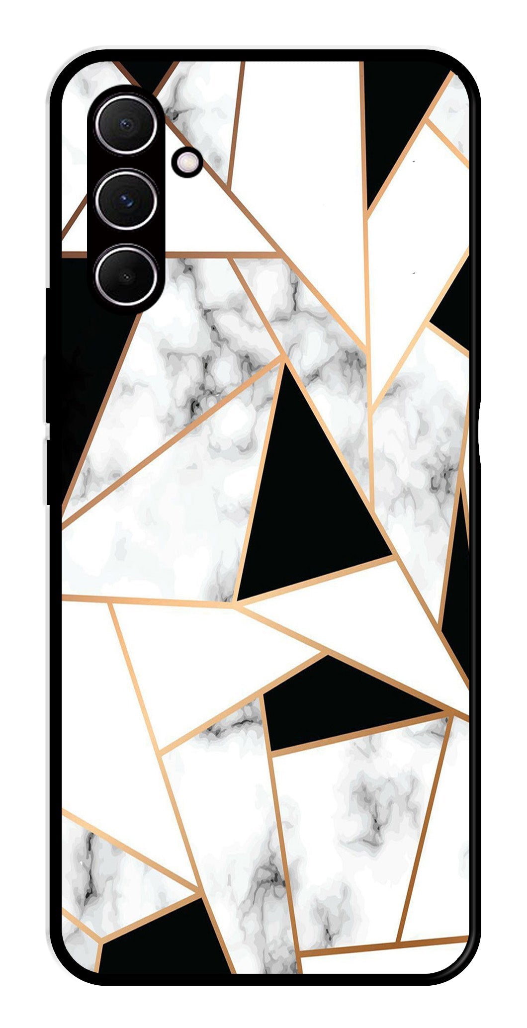 Marble Design2 Metal Mobile Case for Samsung Galaxy A35 5G   (Design No -08)