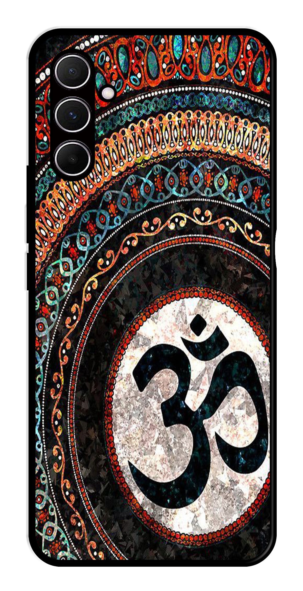 Oum Design Metal Mobile Case for Samsung Galaxy A35 5G   (Design No -15)