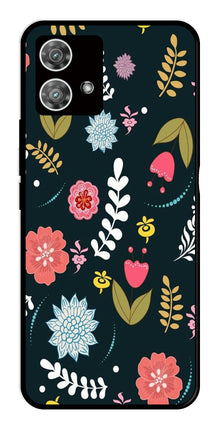 Floral Pattern2 Metal Mobile Case for Moto Edge 40 5G