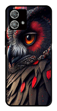 Owl Design Metal Mobile Case for Moto Edge 40 5G