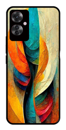 Modern Art Metal Mobile Case for Oppo F25 Pro 5G