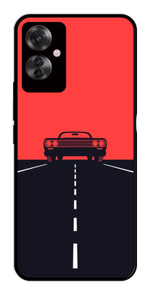 Car Lover Metal Mobile Case for Oppo F25 Pro 5G