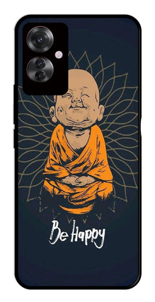 Be Happy Metal Mobile Case for Oppo F25 Pro 5G