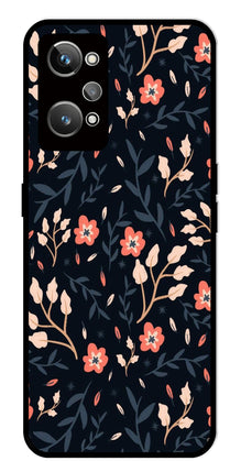 Floral Pattern Metal Mobile Case for Realme GT Neo 2