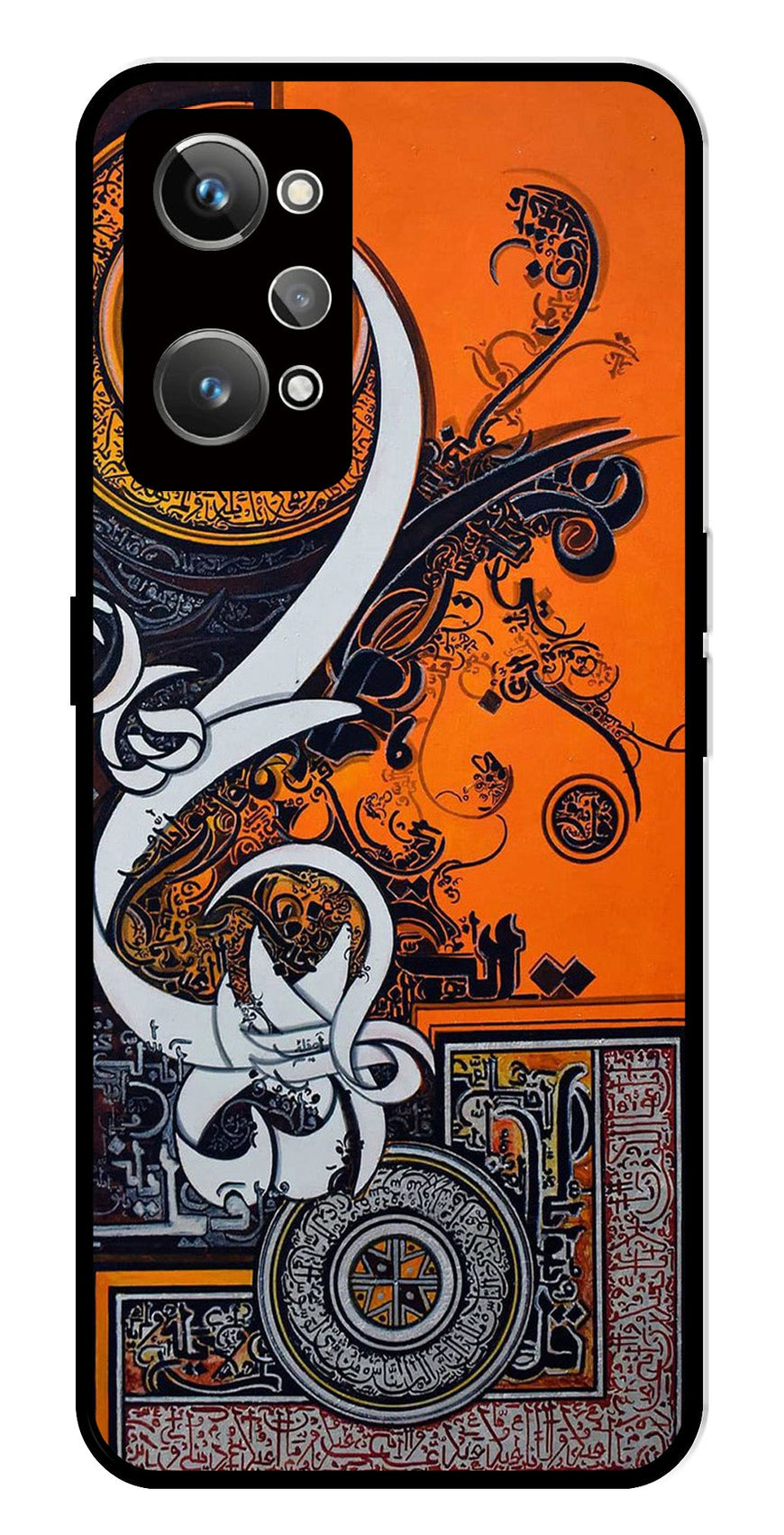 Qalander Art Metal Mobile Case for Realme GT Neo 2   (Design No -16)