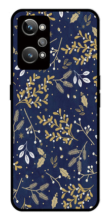 Floral Pattern  Metal Mobile Case for Realme GT 2