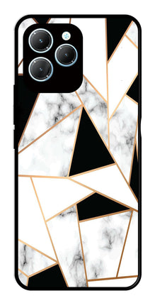 Marble Design2 Metal Mobile Case for Infinix Hot 40 Pro