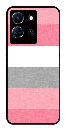 Pink Pattern Metal Mobile Case for Infinix Note 30 4G
