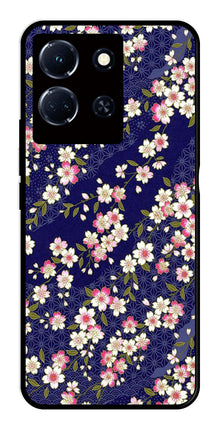 Flower Design Metal Mobile Case for Infinix Note 30 4G