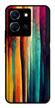 Modern Art Colorful Metal Mobile Case for Infinix Note 30 4G