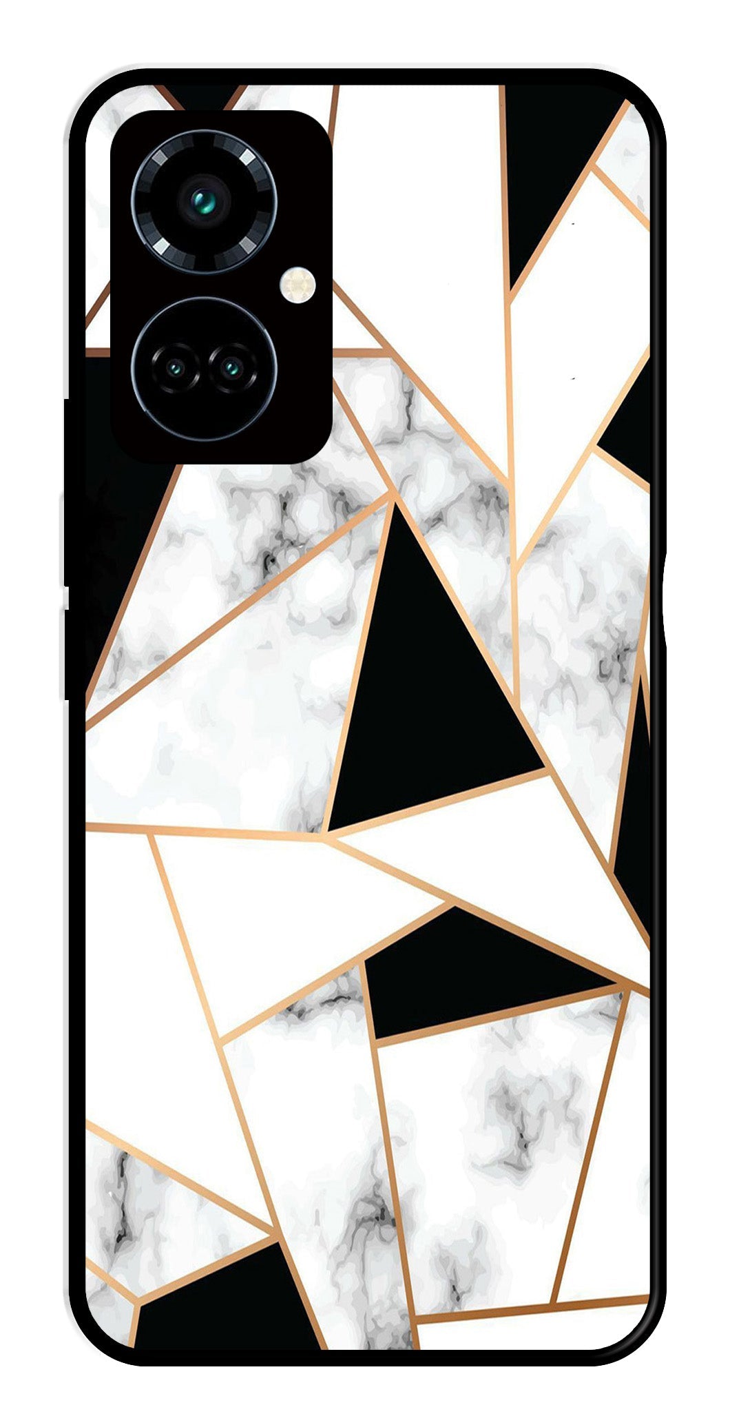 Marble Design2 Metal Mobile Case for Tecno Camon 19 Pro 5G   (Design No -08)