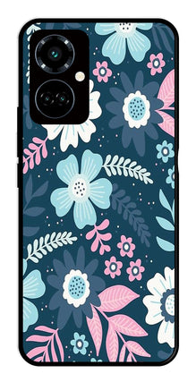 Flower Leaves Design Metal Mobile Case for Tecno Camon 19 Pro 5G