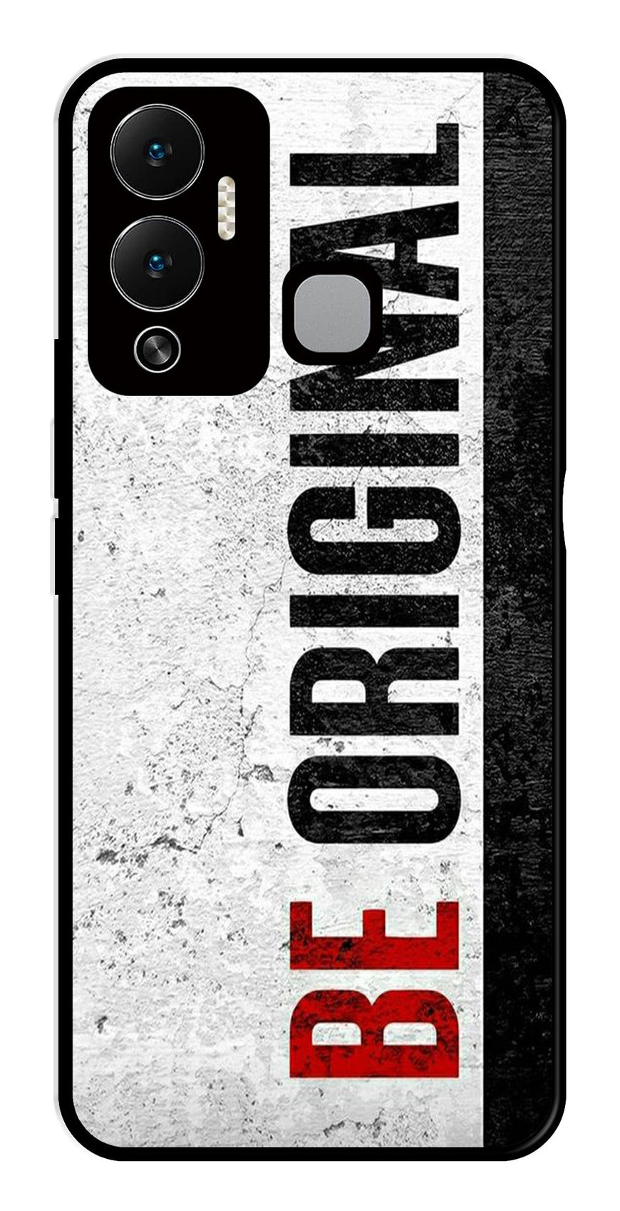 Be Original Metal Mobile Case for Infinix Hot 12 Play   (Design No -38)