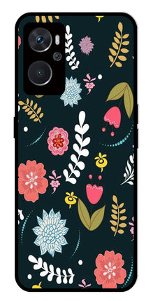 Floral Pattern2 Metal Mobile Case for Oppo K10 4G