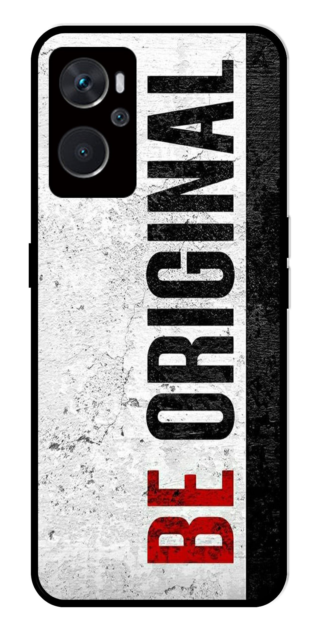 Be Original Metal Mobile Case for Oppo K10 4G   (Design No -38)