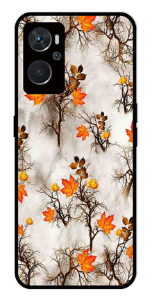 Autumn leaves Metal Mobile Case for Oppo K10 4G