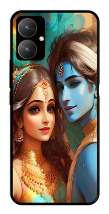 Lord Radha Krishna Metal Mobile Case for Poco M6 5G