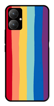 Rainbow MultiColor Metal Mobile Case for Poco M6 5G