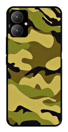 Army Pattern Metal Mobile Case for Poco M6 5G