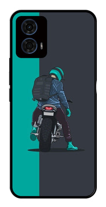 Bike Lover Metal Mobile Case for Moto G24 Power