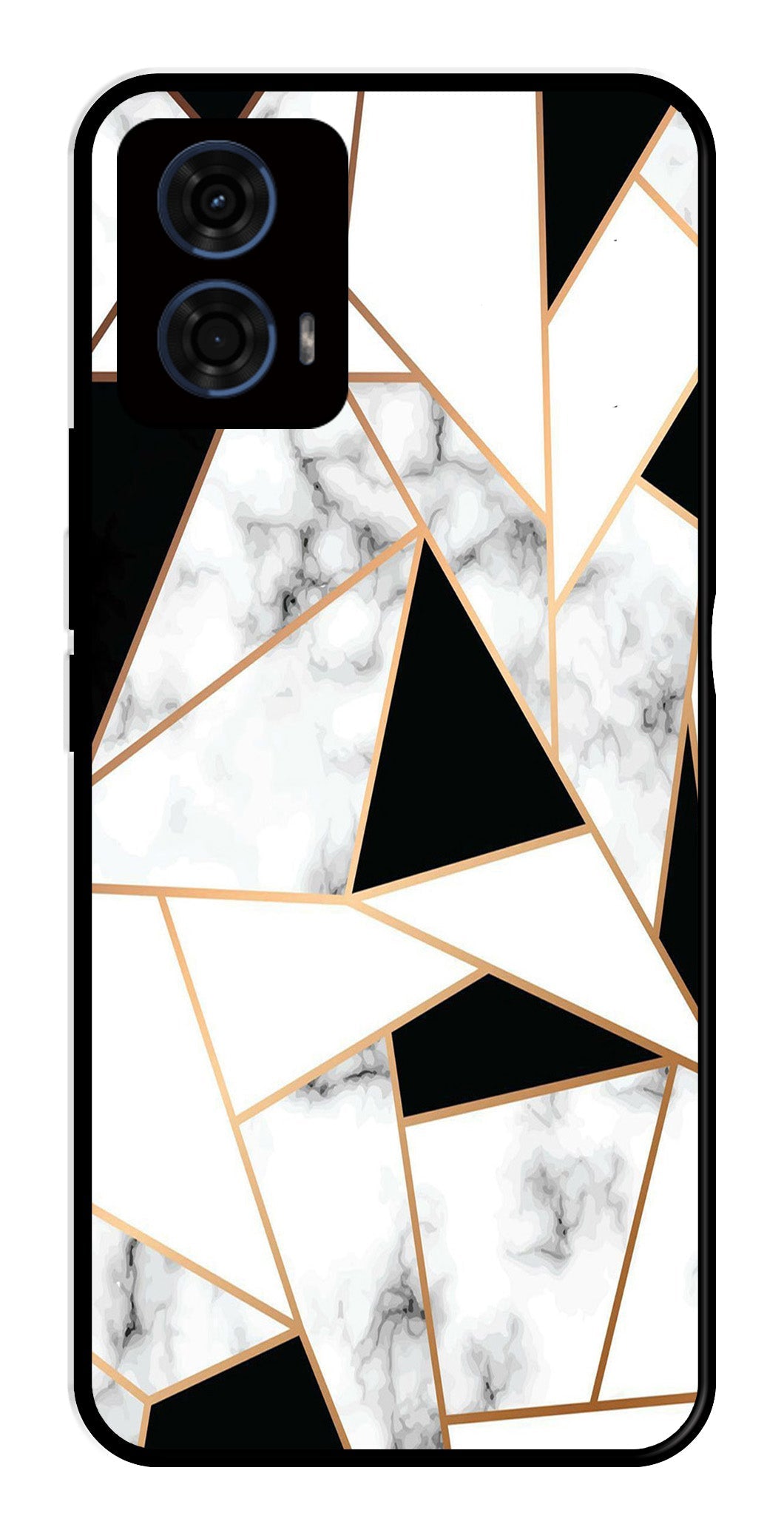 Marble Design2 Metal Mobile Case for Moto G24 Power   (Design No -08)