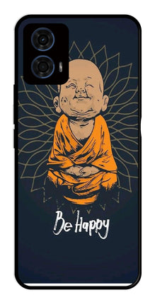 Be Happy Metal Mobile Case for Moto G24 Power