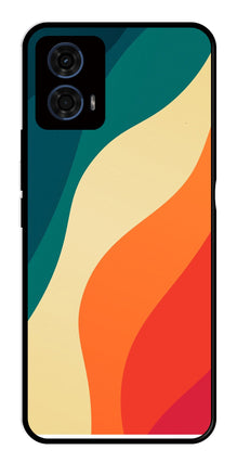 Muted Rainbow Metal Mobile Case for Moto G24 Pro