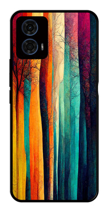 Modern Art Colorful Metal Mobile Case for Moto G24 Pro