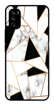 Marble Design2 Metal Mobile Case for Moto G62