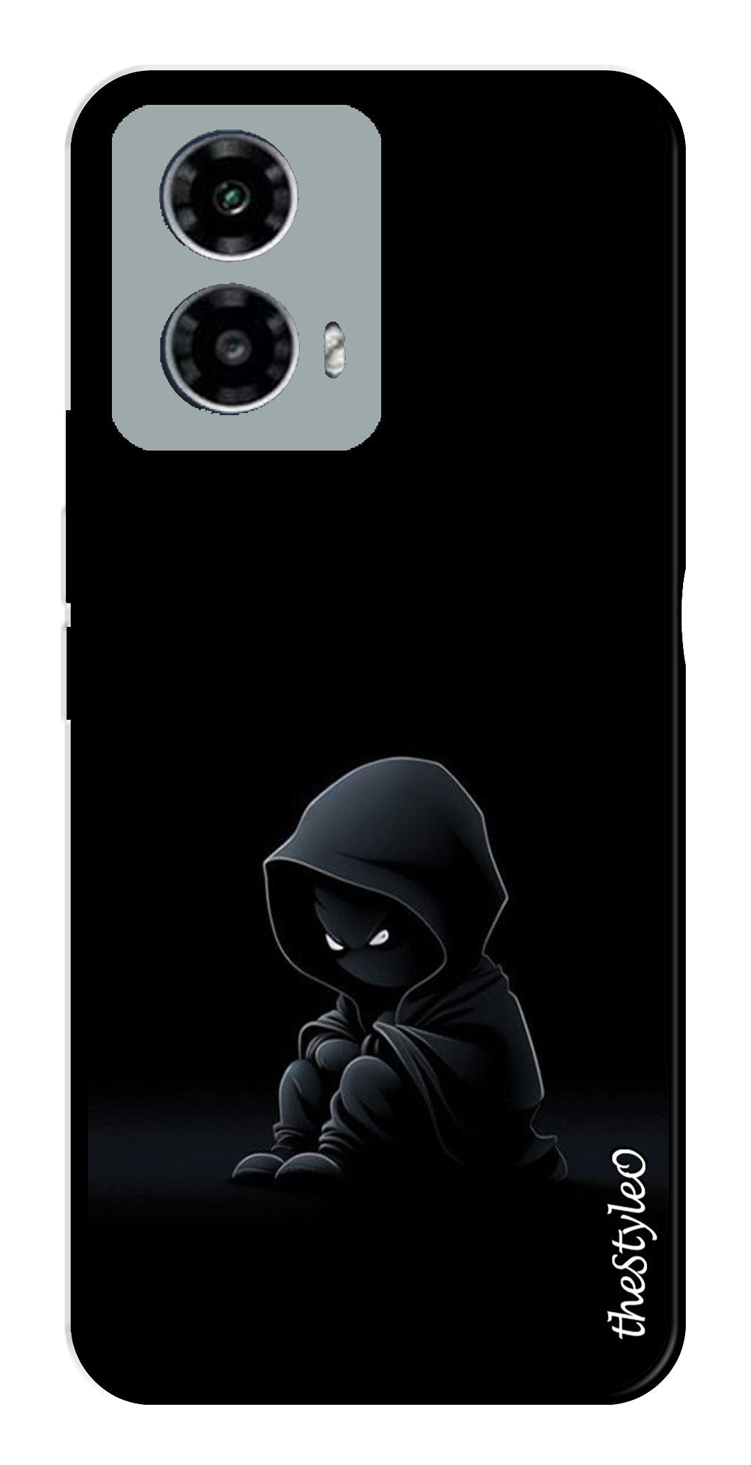 Kid Cartoon Metal Mobile Case for Moto G13 (Design No -60)