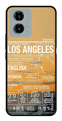 Los Angeles Metal Mobile Case for Moto G13