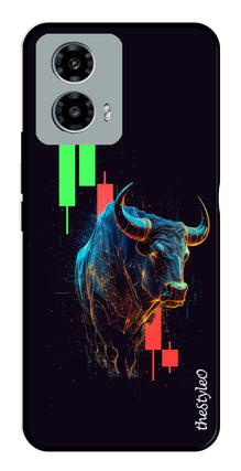 Stock Market Metal Mobile Case for Moto G13