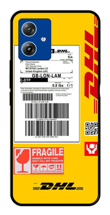 DHL Label Metal Mobile Case for Moto G14