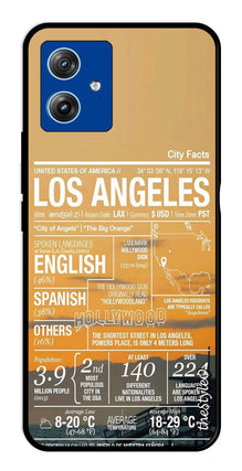 Los Angeles Metal Mobile Case for Moto G14