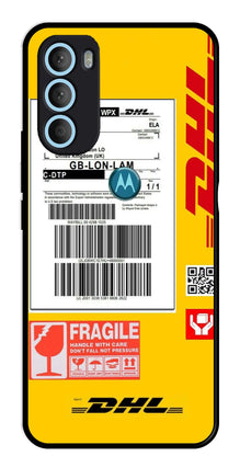 DHL Label Metal Mobile Case for Moto G71 5G