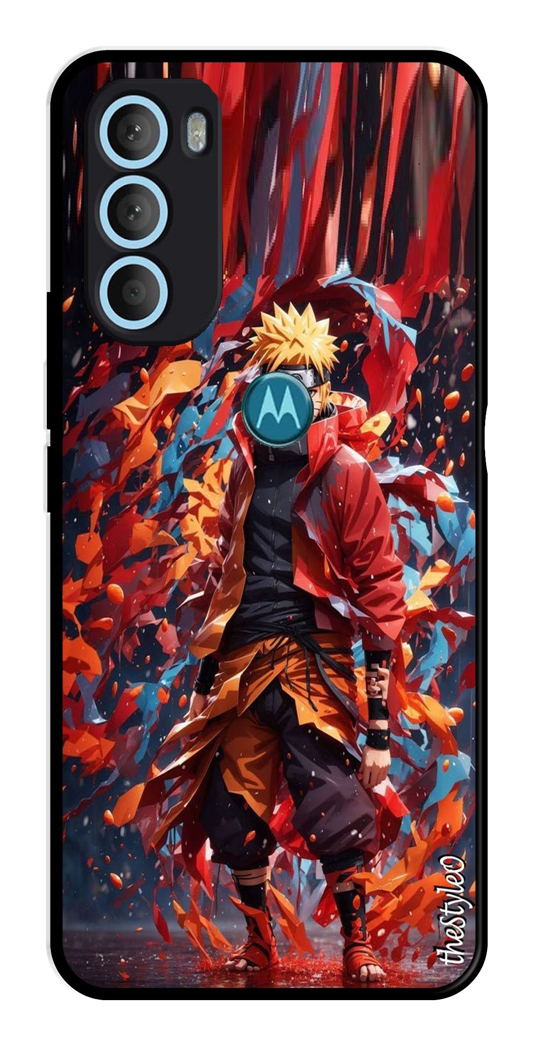 Anime-2 Metal Mobile Case for Moto G71 5G (Design No -64)