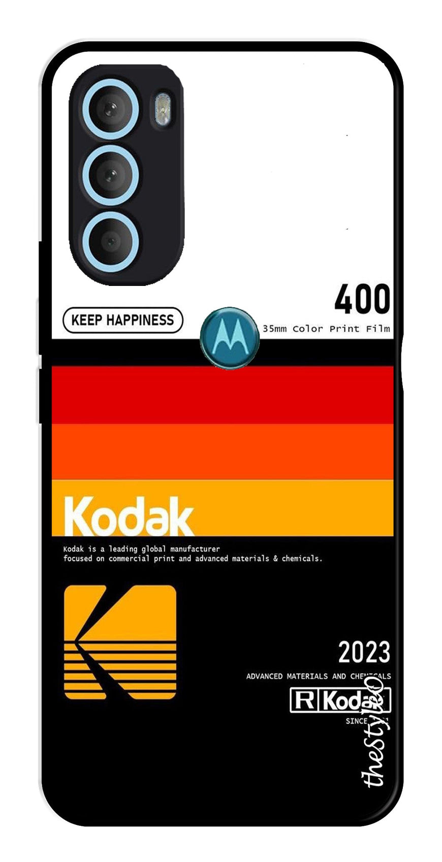 Kodak Design Metal Mobile Case for Moto G71 5G (Design No -65)