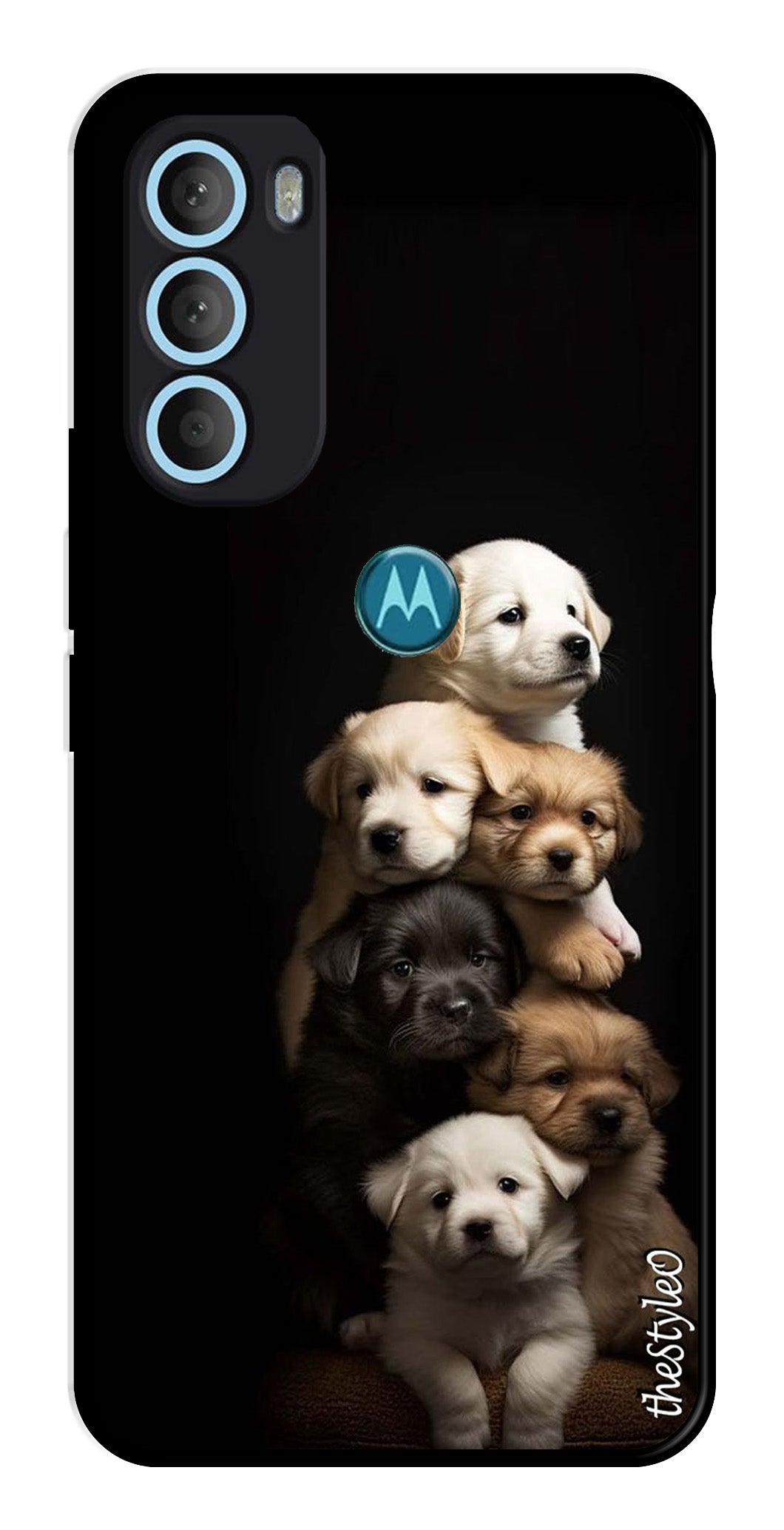 Dog lovers Metal Mobile Case for Moto G71 5G (Design No -88)