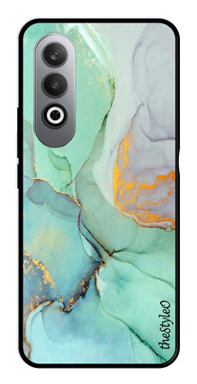 Orange Green Pattern Metal Mobile Case for OnePlus Nord CE4