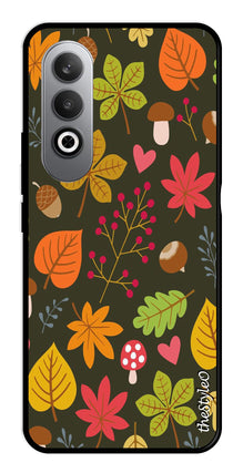 Flower Leaves Design Metal Mobile Case for OnePlus Nord CE4