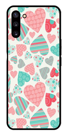 Hearts Pattern Metal Mobile Case for Samsung Galaxy Note 10