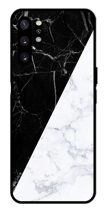 Black White Marble Design Metal Mobile Case for Samsung Galaxy Note 10 Plus