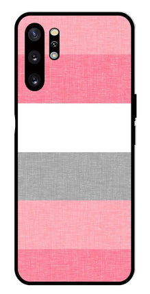 Pink Pattern Metal Mobile Case for Samsung Galaxy Note 10 Plus