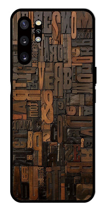 Alphabets Metal Mobile Case for Samsung Galaxy Note 10 Plus