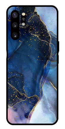 Blue Marble Metal Mobile Case for Samsung Galaxy Note 10 Plus