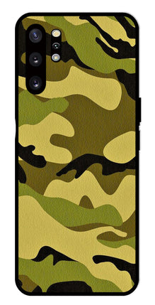 Army Pattern Metal Mobile Case for Samsung Galaxy Note 10 Plus