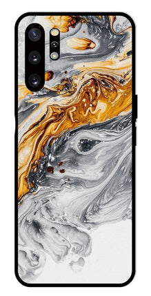 Marble Pattern Metal Mobile Case for Samsung Galaxy Note 10 Plus