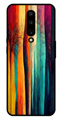 Modern Art Colorful Metal Mobile Case for OnePlus 7 Pro