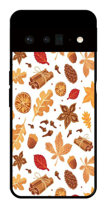 Autumn Leaf Metal Mobile Case for Google Pixel 6 Pro 5G