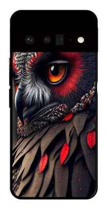 Owl Design Metal Mobile Case for Google Pixel 6 Pro 5G